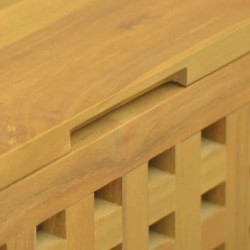 Boîte à corde 40x40x40 cm Bois massif de teck 629954629954
