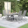 Ensemble à manger de jardin 5 pcs Bois d'acacia massif 629955629955
