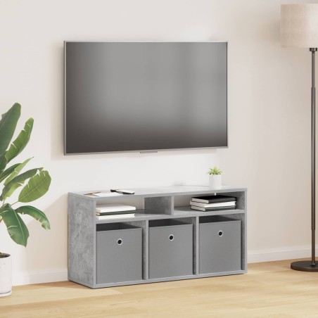 Basboard avec tiroir Gris béton 87 x 27,5 x 43 cm 629956629956