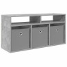 Basboard avec tiroir Gris béton 87 x 27,5 x 43 cm 629956629956