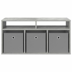 Basboard avec tiroir Gris béton 87 x 27,5 x 43 cm 629956629956