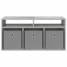 Basboard avec tiroir Gris béton 87 x 27,5 x 43 cm 629956629956