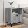 Cabinet de chevet avec tiroir 2 pcs Sonoma gris 49 x 36 x 61 cm 629957629957