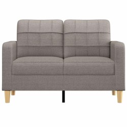 Canapé à 2 places Taupe 120 cm Tissu 629962629962