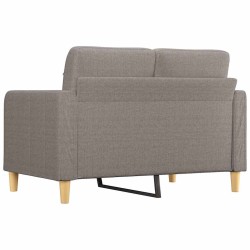Canapé à 2 places Taupe 120 cm Tissu 629962629962