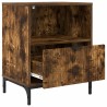 Cabinet de chevet Chêne fumé 49 x 36 x 61 cm Bois d'ingénierie 629964629964