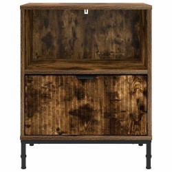 Cabinet de chevet Chêne fumé 49 x 36 x 61 cm Bois d'ingénierie 629964629964