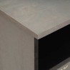 Cabinet de chevet Gris 40 x 33 x 46 cm Bois de mangue massif 629967629967