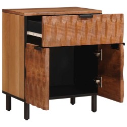 Cabinet de chevet Marron 50 x 33 x 60 cm Bois de mangue massif 629968629968