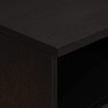Cabinet de chevet Noir 40 x 33 x 46 cm Bois de mangue massif 629969629969