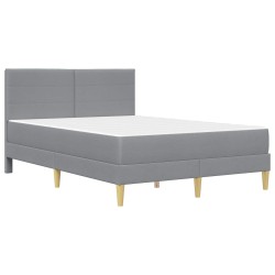Cadre de lit Gris clair 160 x 200 cm Polyester 629982629982