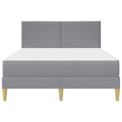 Cadre de lit Gris clair 160 x 200 cm Polyester 629982629982