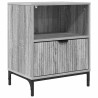 Cabinet de chevet Sonoma gris 49 x 36 x 61 cm Bois d'ingénierie 629983629983