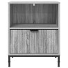 Cabinet de chevet Sonoma gris 49 x 36 x 61 cm Bois d'ingénierie 629983629983