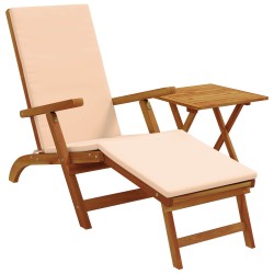 Chaise longue inclinable et pliable 2 pcs Beige 629987629987
