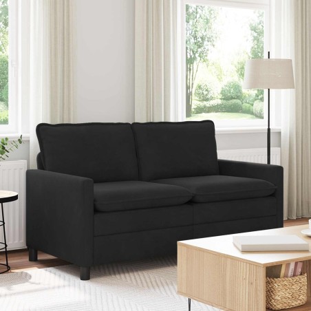 Canapé Noir 156 x 81 x 87,5 cm Velours 629993629993