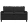 Canapé Noir 156 x 81 x 87,5 cm Velours 629993629993