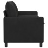Canapé Noir 156 x 81 x 87,5 cm Velours 629993629993