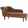 Chaise longue Marron Similicuir daim 629995629995