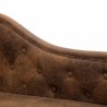 Chaise longue Marron Similicuir daim 629995629995