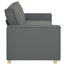 Canapé 3 places Gris foncé 220x78x84 cm Tissu 630001630001