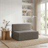 Canapé-lit pliable Gris clair 70 x 80 x 60 cm Tissu 630003630003