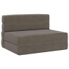 Canapé-lit pliable Gris clair 70 x 80 x 60 cm Tissu 630003630003