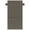 Canapé-lit pliable Gris clair 70 x 80 x 60 cm Tissu 630003630003