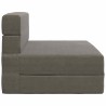 Canapé-lit pliable Gris clair 70 x 80 x 60 cm Tissu 630003630003