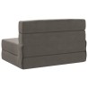 Canapé-lit pliable Gris clair 70 x 80 x 60 cm Tissu 630003630003
