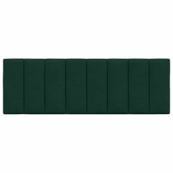 Coussin de tête de lit Hanko vert foncé 120 cm velours 630007630007
