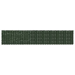 Écran de balcon avec feuilles Vert foncé 500 x 100 cm 630020630020