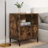 Cabinet de chevet avec tiroir 2 pcs Chêne fumé 49 x 36 x 61 cm 630058630058