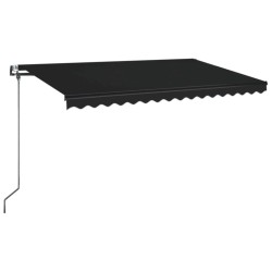 Auvent rétractable automatique 400x350 cm Anthracite 630084630084