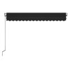 Auvent rétractable automatique 400x350 cm Anthracite 630084630084