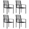 Ensemble à manger de jardin 5 pcs 630085630085