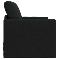 Canapé-Lit Noir 74 x 77 x 81 cm tissu 630096630096