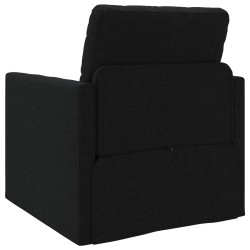 Canapé-Lit Noir 74 x 77 x 81 cm tissu 630096630096