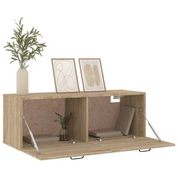 Armoire murale Chêne sonoma 100x36,5x35 cm Bois d'ingénierie 630104630104