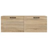 Armoire murale Chêne sonoma 100x36,5x35 cm Bois d'ingénierie 630104630104