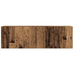 Ensemble de meuble TV mural 4 pcs vieux bois bois d'ingénierie 630105630105