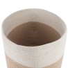 Ensemble de Pots à Plantes 2 pcs Naturel et Blanc Ø 28 x 28 cm 630112630112