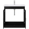 Ensemble de mobilier de salle de bain Chêne noir 630113630113