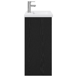 Ensemble de mobilier de salle de bain Chêne noir 630113630113