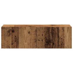 Ensemble de meuble TV mural 4 pcs vieux bois bois d'ingénierie 630120630120