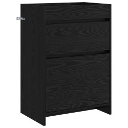 Ensemble de mobilier de salle de bain Chêne noir 630123630123