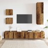 Ensemble de meuble TV mural 5 pcs vieux bois bois d'ingénierie 630127630127
