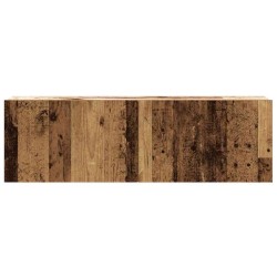 Ensemble de meuble TV mural 5 pcs vieux bois bois d'ingénierie 630127630127