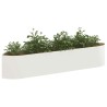Jardin surélevé Blanc 220 x 40 x 40 cm Acier 630129630129