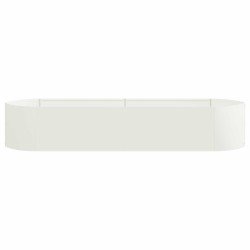 Jardin surélevé Blanc 220 x 40 x 40 cm Acier 630129630129